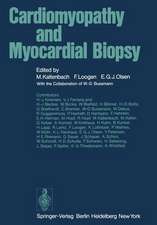 Cardiomyopathy and Myocardial Biopsy