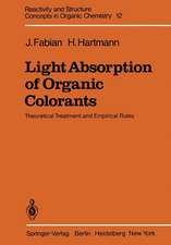 Light Absorption of Organic Colorants