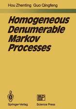 Homogeneous Denumerable Markov Processes