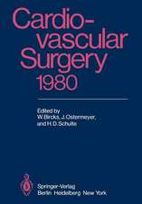 Cardiovascular Surgery 1980: Proceedings of the 29th International Congress of the European Society of Cardiovascular Surgery