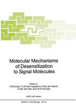 Molecular Mechanisms of Desensitization to Signal Molecules