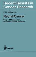 Rectal Cancer: Surgical Management, Basic and Clinical Research