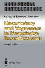 Uncertainty and Vagueness in Knowledge Based Systems: Numerical Methods