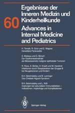 Ergebnisse der Inneren Medizin und Kinderheilkunde/Advances in Internal Medicine and Pediatrics