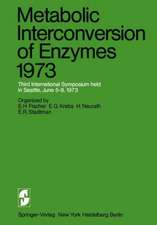 Metabolic Interconversion of Enzymes 1973: Third International Symposium held in Seattle, June 5–8, 1973