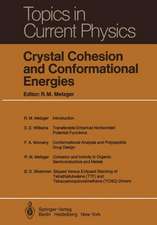 Crystal Cohesion and Conformational Energies