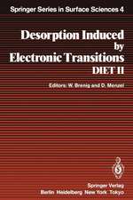 Desorption Induced by Electronic Transitions DIET II