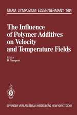 The Influence of Polymer Additives on Velocity and Temperature Fields