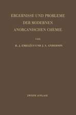 Ergebnisse und Probleme der Modernen Anorganischen Chemie