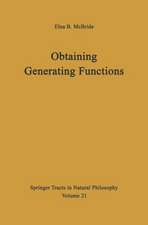 Obtaining Generating Functions