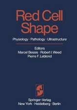 Red Cell Shape: Physiology, Pathology, Ultrastructure