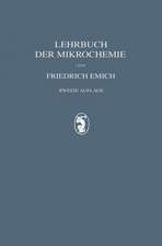 Lehrbuch der Mikrochemie