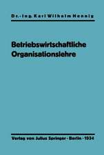 Einführung in die betriebswirtschaftliche Organisationslehre