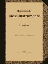 Hydrostatische Mess-Instrumente