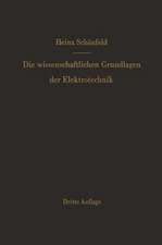 Die wissenschaftlichen Grundlagen der Elektrotechnik