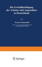 Die Gewinnbeteiligung der Arbeiter und Angestellten in Deutschland