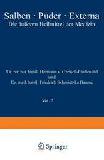 Salben · Puder · Externa: Die äußeren Heilmittel der Medizin