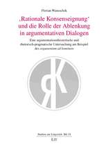 'Rationale Konsenseignung' und die Rolle der Ablenkung in argumentativen Dialogen