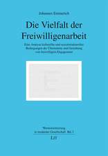 Die Vielfalt der Freiwilligenarbeit