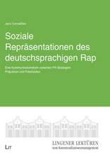 Soziale Repräsentationen des deutschsprachigen Rap