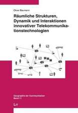 Räumliche Strukturen, Dynamik und Interaktionen innovativer Telekommunikationstechnologien