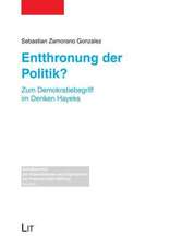 Entthronung der Politik?