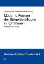 Moderne Formen der Bürgerbeteiligung in Kommunen