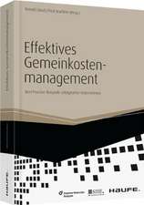 Effektives Gemeinkostenmanagement