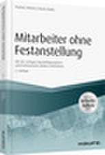 Mitarbeiter ohne Festanstellung - inkl. Arbeitshilfen online