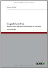 Die Schuldenkrise in Europa. Politische und ökonomische Interessen