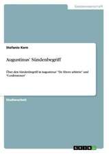 Augustinus' Sündenbegriff