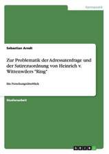 Zur Problematik der Adressatenfrage und der Satirezuordnung von Heinrich v. Wittenwilers 