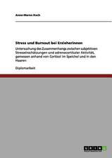 Stress und Burnout bei Erzieherinnen