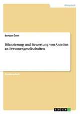 Bilanzierung und Bewertung von Anteilen an Personengesellschaften