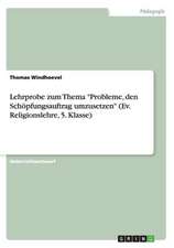 Lehrprobe zum Thema 