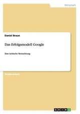 Das Erfolgsmodell Google