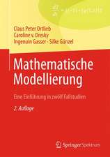 Mathematische Modellierung: Eine Einführung in zwölf Fallstudien