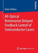 All-Optical Noninvasive Delayed Feedback Control of Semiconductor Lasers