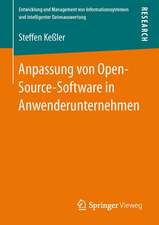 Anpassung von Open-Source-Software in Anwenderunternehmen