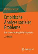 Empirische Analyse sozialer Probleme