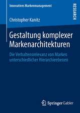 Gestaltung komplexer Markenarchitekturen: Die Verhaltensrelevanz von Marken unterschiedlicher Hierarchieebenen