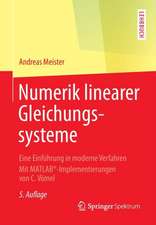 Numerik linearer Gleichungssysteme