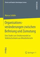 Organisationsveränderungen zwischen Befreiung und Zumutung: Eine Studie zum Strukturwandel an Volkshochschulen aus Mitarbeitersicht