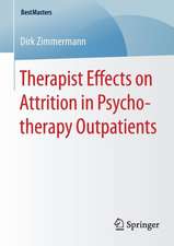 Therapist Effects on Attrition in Psychotherapy Outpatients