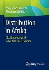 Distribution in Afrika: Distributionslogistik in Westafrika als Beispiel