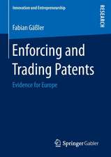 Enforcing and Trading Patents: Evidence for Europe