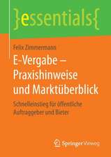 E-Vergabe – Praxishinweise und Marktüberblick: Schnelleinstieg für öffentliche Auftraggeber und Bieter