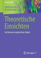 Theoretische Einsichten: Im Kontext empirischer Arbeit