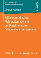 Zylinderdruckbasierte Mehrgrößenregelung des Dieselmotors mit teilhomogener Verbrennung