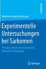 Experimentelle Untersuchungen bei Sarkomen: Therapie mittels ferromagnetisch induzierter Zytostatika